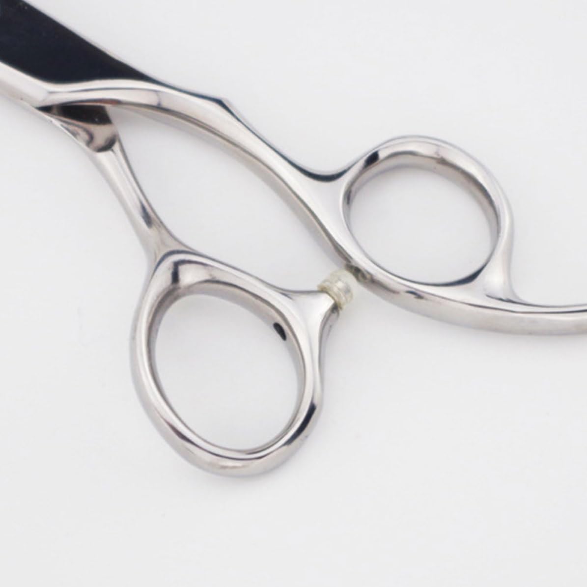 3 Piezas Tijeras para Cabello de Acero Inoxidable, Tijeras de Corte y Peinado, Plata, Corte Preciso y Uniforme, Uso Doméstico y Barbería Profesional, para Hombres y Mayores