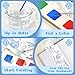 Vileafy Water Coloring Books for Kids Ages 4-8, Ocean, Animals, Dinosaur Themes 3-Pack Mess-free Paint with Water DIY Bookmark and 6 Brushes, Pocket Watercolor Painting Books for Boys and Girls Gifts