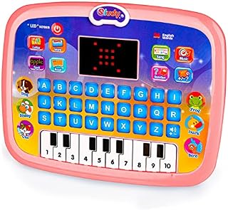 TMGOT Educational Toys for 1 2 3 Year Old Girls, Kids Learning Toy Gift for Toddlers Tablets Toys Birthday Gifts for 2 3 4 Year Old Toddlers Kids Age 1-2 Girls Gifts for 1 2 3 Year Old Boy Girl