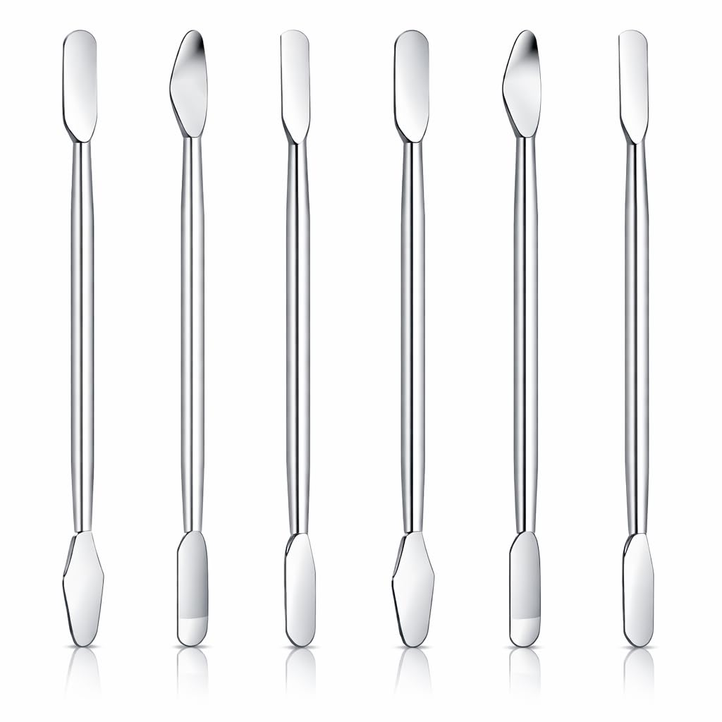 6PCS Metal Spudger Opening Disassemble Tools With Multiple Heads For Opening And Disassembling Electronics, Durable Stainless Steel Small Pry Bar And Pry Tool Kit For Mobile Phones Tablets Laptops Gam