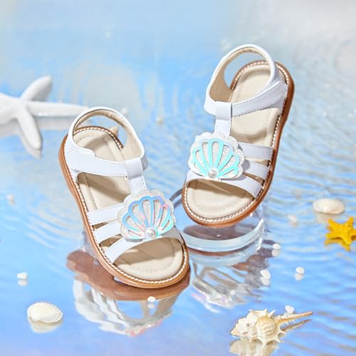 Image of Kiderence Toddler Girls Sandals Little Girls Kids Summer Shoes Toddler Sandals