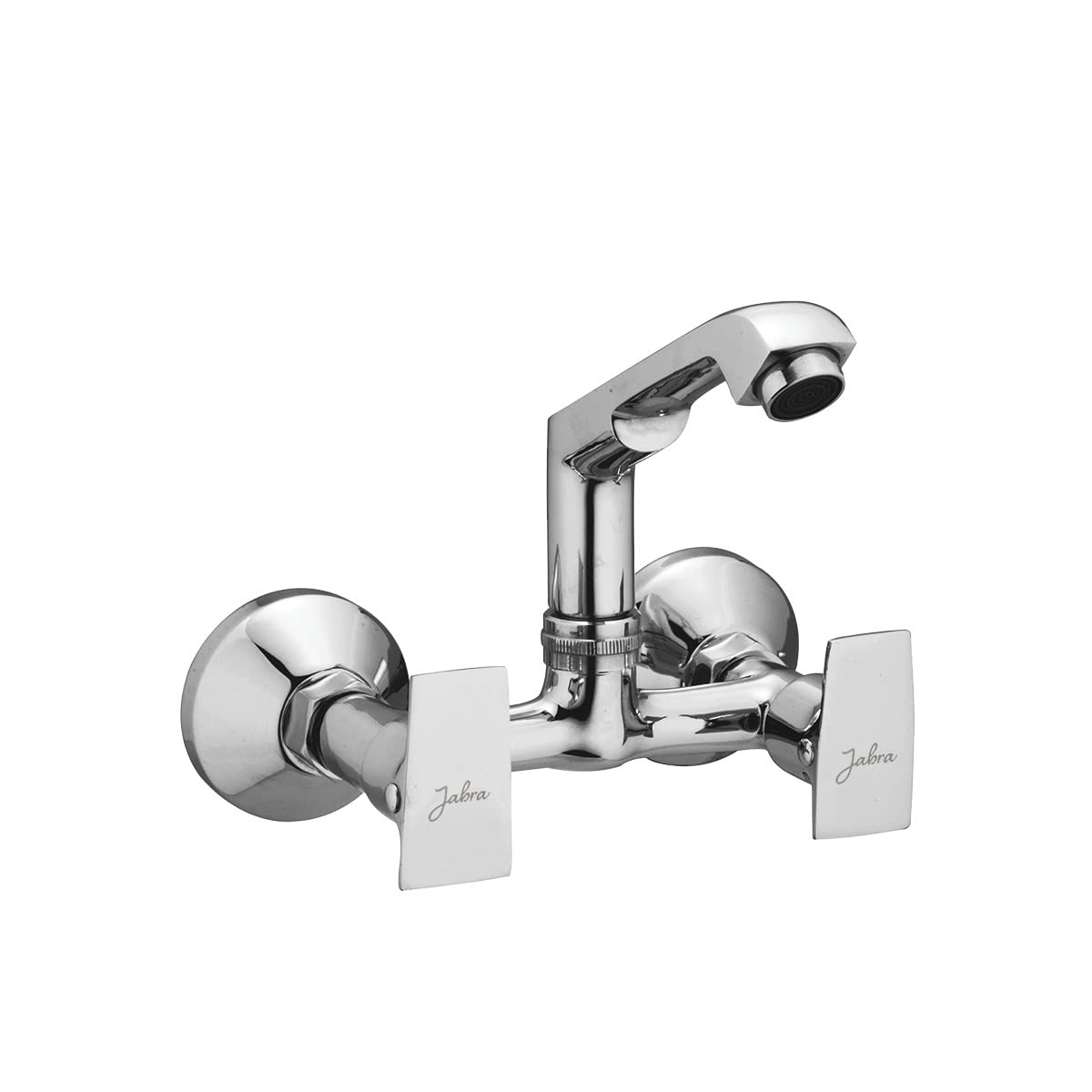 JABRA Bright Brass Sink Mixer Tap Faucet Hot & Cold Wall Mounted for Kitchen - Mirror Chrome Finish (5 Year Product Warranty) (B099YZSHBK) Amazon Price History, Amazon Price Tracker