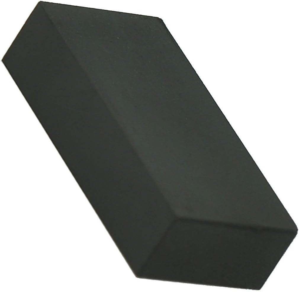 10 Pack Ceramic Magnets 2 x 1 x 1/2" Block - Ceramic/Ferrite Magnet, Grade C-11