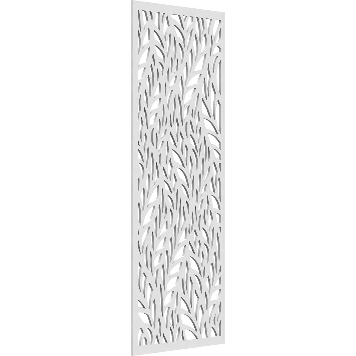19 3/8"W x 49 3/8"H x 3/8"T Ortonville Decorative Fretwork Wall Panels in Architectural Grade PVC