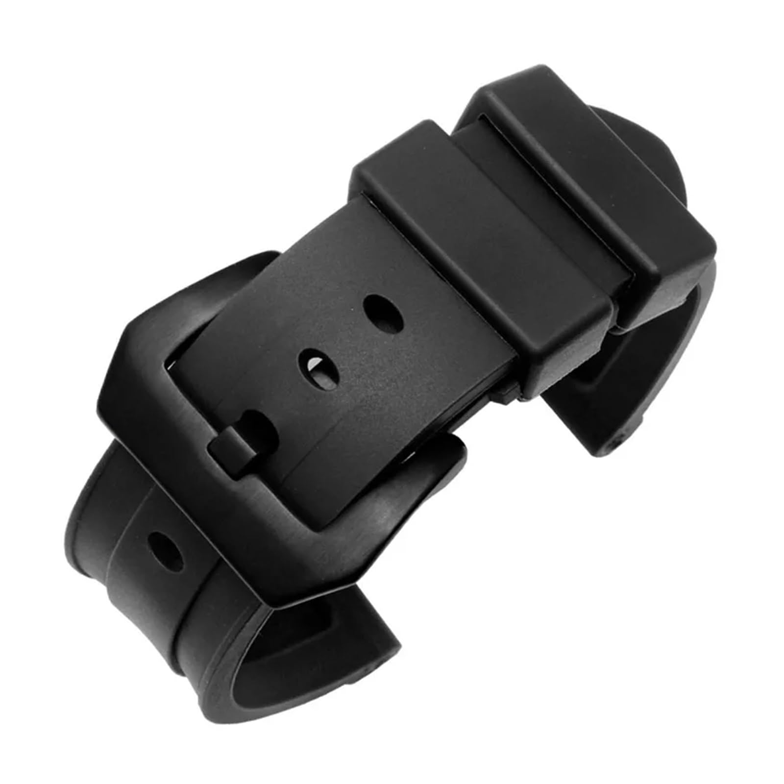 Compatible avec WatchBand 22 mm 24 mm 26 mm Camouflage Noir Camouflage Green Watch Band étanche Silicone Slicone en Acier