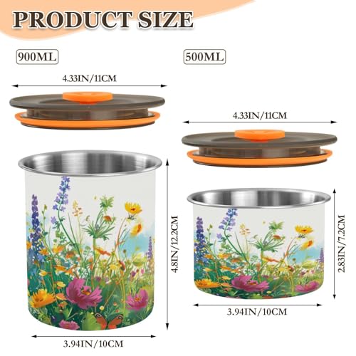 Envase de acero inoxidable ATTX 30oz con tapa hermética miniatura 2