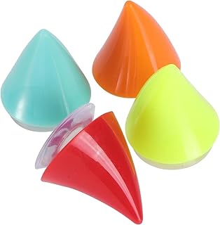 ERINGOGO 4 Pçs Capacetes Gorro Para Motocicletas Motocicleta Chifre Capacete De Chifre Ventosa Capacete Chifre Capacete Decoração Capacete Da Motocicleta Chifre Otário Brilho