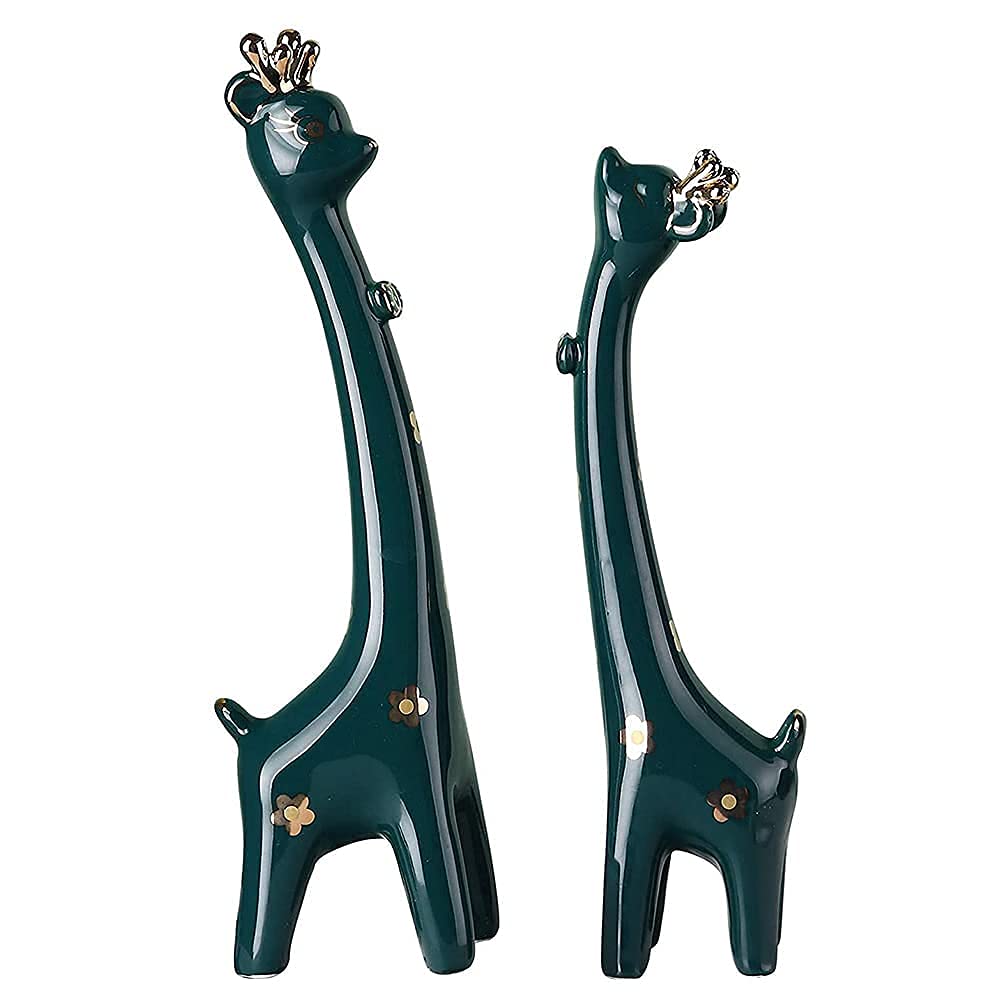Cadeaux de girafe originaux : petite figurine en céramique pour anniversaire