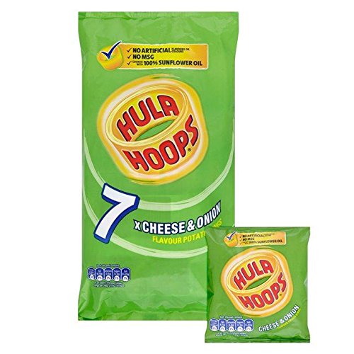 Hula Hoops Cheese & Onion - 24g x 6 Per Pack