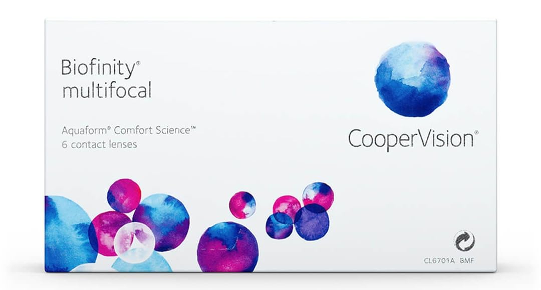 Biofinity multifocal - [D-Profil] Monatslinsen weich, 6 Stück, BC 8.6 mm/DIA 14.0 mm/ADD +2.00 D / +5.5 Dioptrien