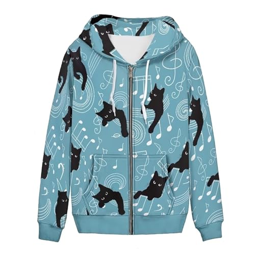 Veste de survêtement à capuche femme ample pour ne plus redouter le froid