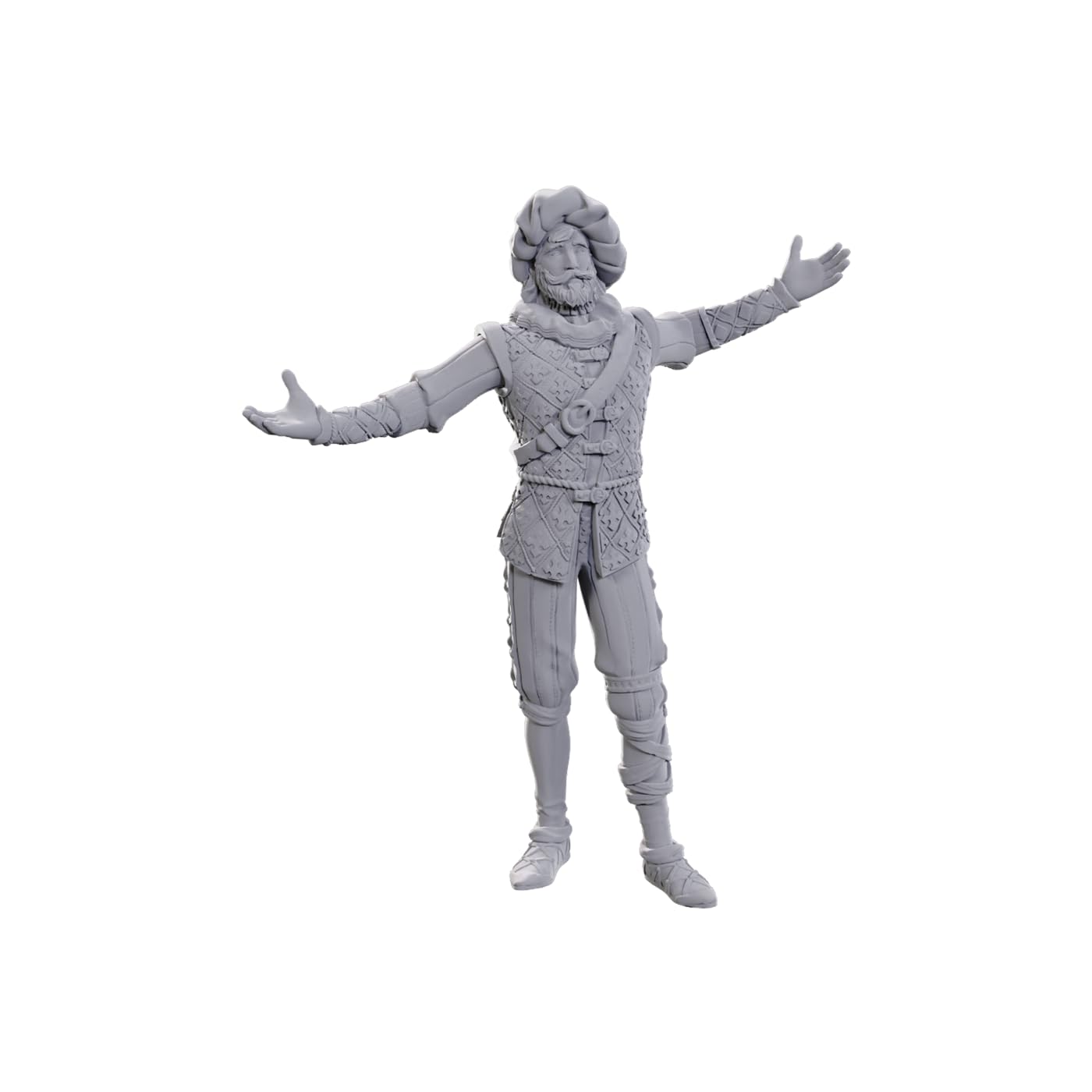D&D Nolzur's Marvelous Miniatures: Special Edition Baldur's Gate 3 (Volo & Withers), Neutral, 5 inches