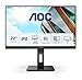Produktbild AOC 22P2DU - 22 Zoll FHD Monitor, höhenverstellbar (1920x1080, 75 Hz, VGA, DVI, HDMI, USB Hub) schwarz