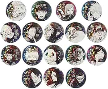 呪術廻戦　JC5巻＆小説版抽選プレゼント　高専2年＆特級Wトリオ缶バッジセット 呪術廻戦 JC5巻＆小説版抽選プレゼント 高専2年＆特級W