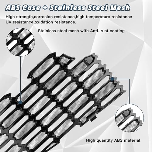 Image of Ruiya 2026 Mazda CX5 Front Grill Mesh Inserts Trims for 2026 Mazda CX-5 Accessories ABS Material Front Grille Guard Compatible with 2026 Mazda CX 5(Upper Grill Mesh)