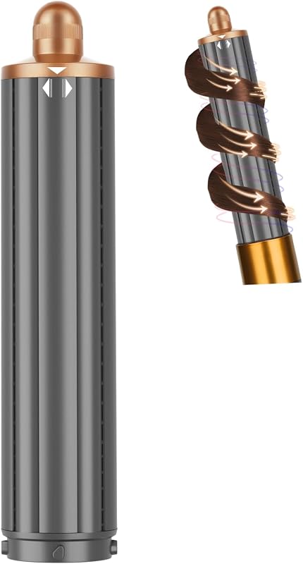 1.6IN Long Hair Barrels Attachment Compatible with Dyson Airwrap HS01 HS05 HS08 Accessories, Automatic Curling Iron Curlers for Soft Inward Curls Voluminous Outward Waves