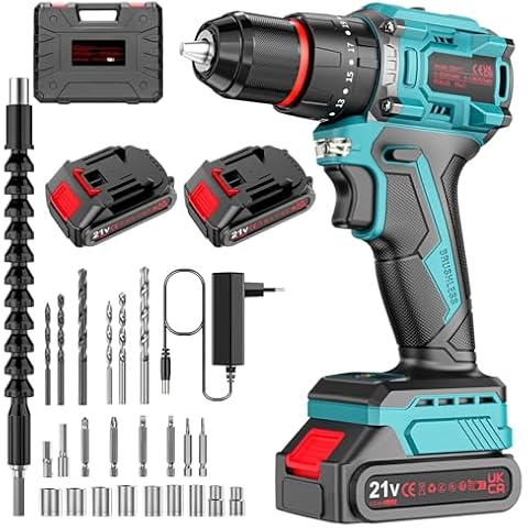 Ponoseu 21V Brushless Cordless Drill Driver Cover