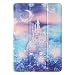 Produktbild Miagon Tablet Hülle für Huawei MediaPad T3 10 9.6 Zoll,PU Leder + Durchscheinend Weich TPU Back Bumper Trifold Ständer Schutzhülle,Schloss