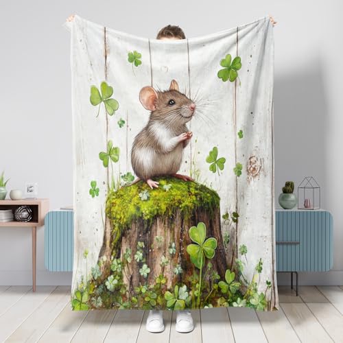 Manta de franela suave y mullida con diseño