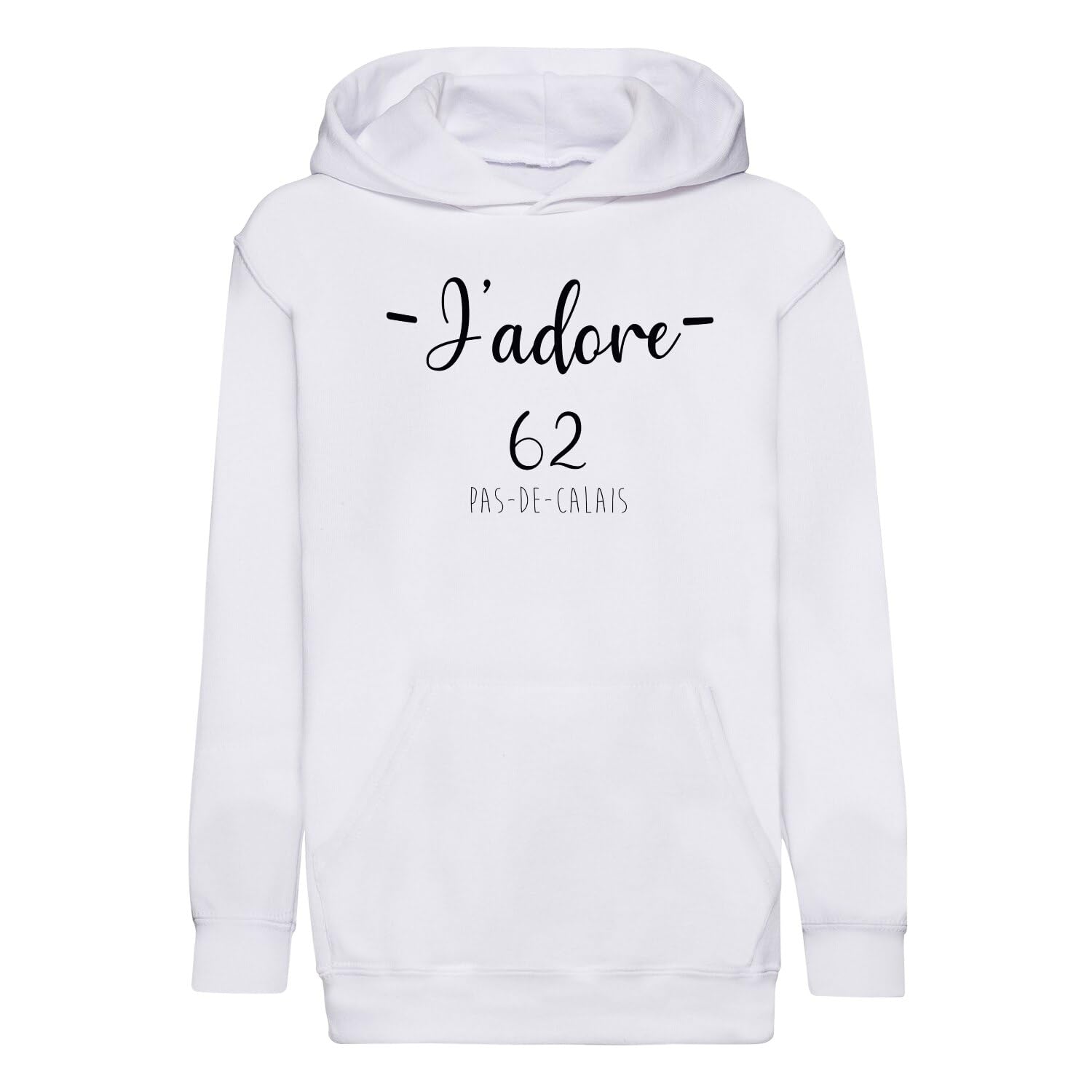 Sweat à capuche enfant Pas de Calais 62 J'adore Arras - 4