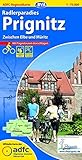  ADFC-Regionalkarte Radlerparadies Prignitz mit Tagestouren-Vorschlägen, 1:75.000, reiß- und wetterfest, GPS-Tracks Download: Zwischen Elbe und Müritz: ... (ADFC-Regionalkarte 1:75000)