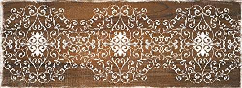 J&V TEXTILES Kitchen Mat Cushioned Anti Fatigue Floor Mat,19.6"x55", Thick Non Slip Waterproof Kitchen Rugs and Mats, Standing Mat for Kitchen,Floor,Home,Office,Desk,Sink,Laundry (Scroll) J&V TEXTILES Kitchen Mat Cushioned Anti Fatigue Floor Mat,19.6"x55", Thick Non Slip Waterproof Kitchen Rugs and Mats, Standing Mat for Kitchen,Floor,Home,Office,Desk,Sink,Laundry (Scroll)