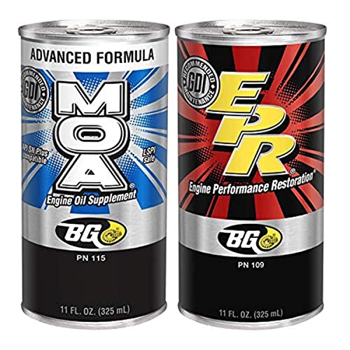 Bg Products Moa & Epr Motor Oil Additive Lubrication Supplement Engine Restore #TOP1