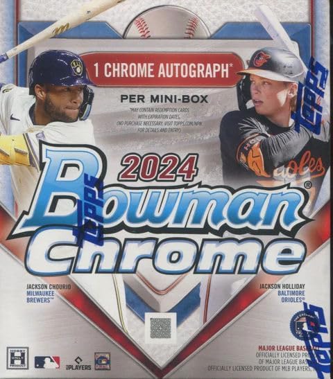 2024 Bowman Chrome Baseball HOBBY box (6-pk MINI box)