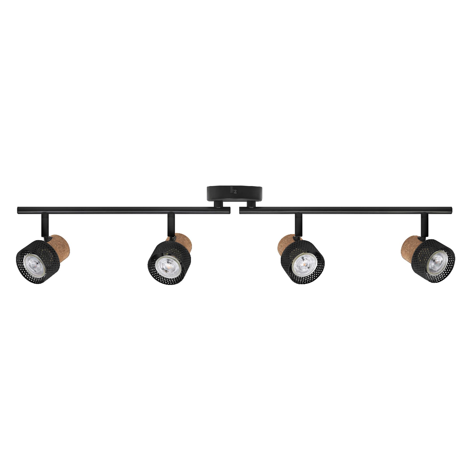 LEDVANCE DECOR SPOT CORK, 4 x 3,4W, 920lm, negro, foco, cabezales