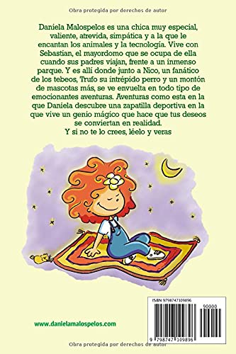 Vista 2 de Daniela y el genio de la zapatilla La más estupenda de las zapatillas deportivas ha desaparecido. Tendrá algo que ver en este misterio el genio