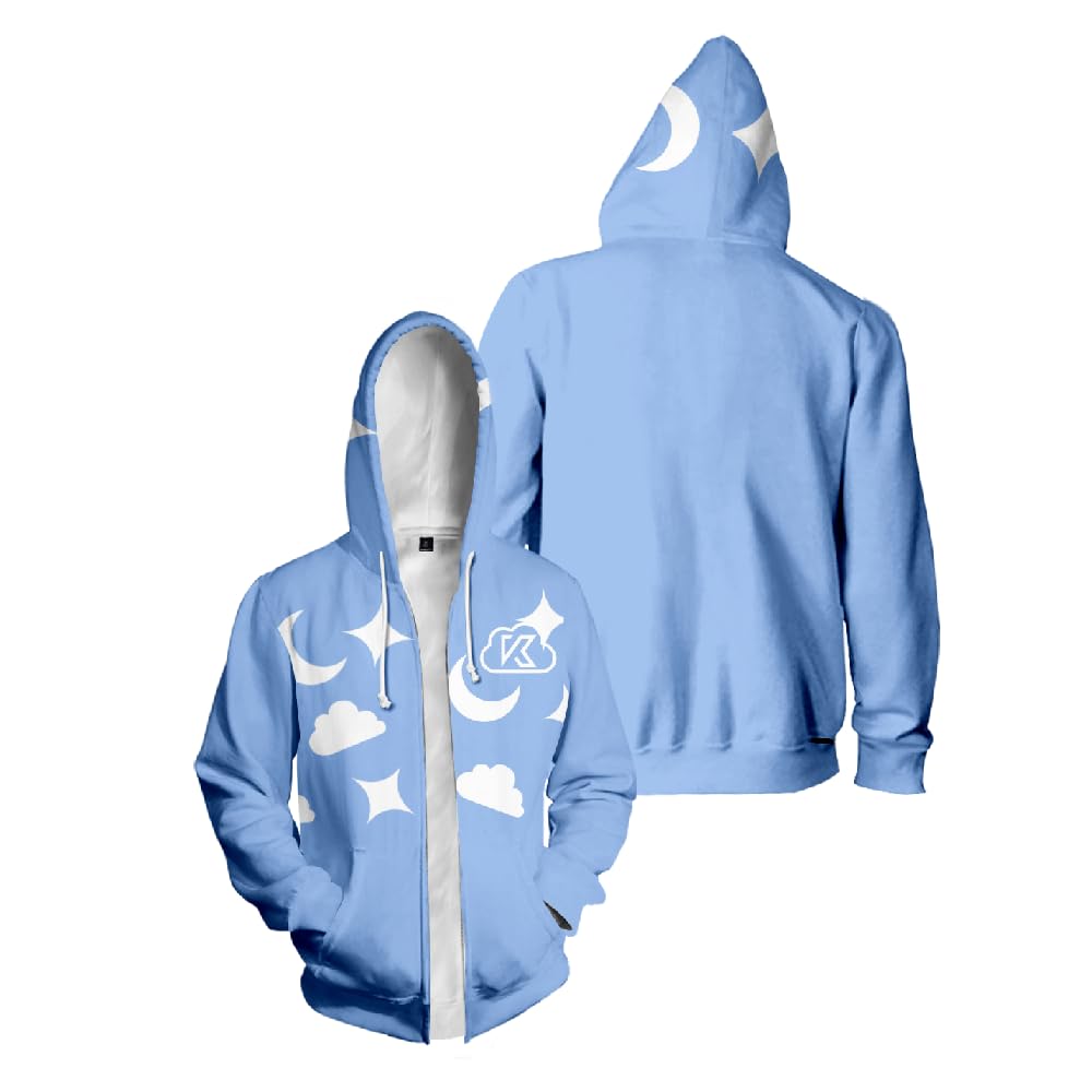 LSPWAFAEFItsFunneh Krew District Merch Reach for The Stars Hoodie Man/Woman Hip Hop Hoodies Fans Sweatshirts