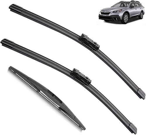 Limpiaparabrisas delantero compatible con Subaru Forester SK 2019-2023, limpiaparabrisas para ventana, coche, cepillos de lluvia de 26 + 16 pulgadas
