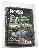 Ross 16570 Netting Protective Cover for Ponds, Pools, and Hot Tubs, 7 feet x 10 feet, Black