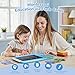 ZONSTVYS Talking Flash Cards for Toddlers: 2-in-1 LCD Writing Tablet Kids - Montessori Language Learning with 510 Words - Autism & Speech Therapy Toys for Children Gifts, Blue