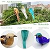 LWINGFLYER 6pcs Artificial Foam Feather Birds With Clips - Realistic Sparrow Ornaments For Crafts, Wreaths, Tree & Wedding Decor - View #10