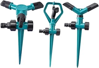 Happyyami 1 Conjunto 3 Peças Bico De Mangueira De Água Bico De Pulverizador De Mangueira De Água Aspersor Rotativo Aspersor De Jardim Aspersor De Jardim Pulverizador De Cabeça De Rega De
