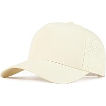 BOTVELA Men Adjustable Snapback Laser Cut Mesh Baseball Cap