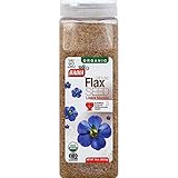 Badia Organic Ground Flax Seed, 16 Ounce -- 4 per case.