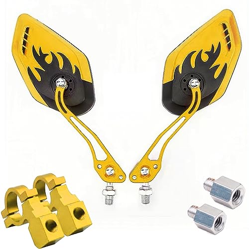 Nakazawa Bicycle Mirrors for Handlebars 2 Pack, Bike Mirrors for