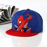 Atmungsaktives Material WULIAN Doitbest 2 bis 8 Jahre Kind Cartoon Sommer Baseball Cap Nummern Spiderman Frühling Kinder Sonnenhut Jungen Mädchen Kappen Snapback Hut, 6,2 bis 8 Jahre alt