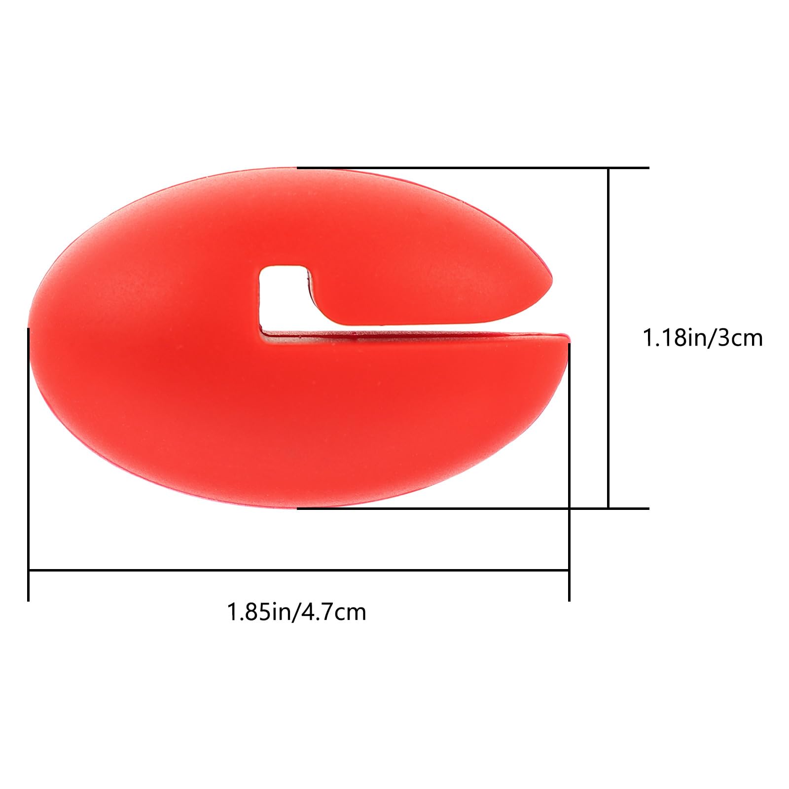 MAGICLULU Lot de 2 pinces en silicone pour thermomètre de casserole pour la fabrication de bonbons, friteuse, confiture, pince pour une mesure facile