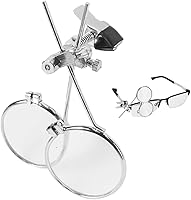 Vista 1 de ToolUSA. Lupa con lente doble 3x D, con gancho, diámetro de 78 pulgadas. Lentes MG-00921