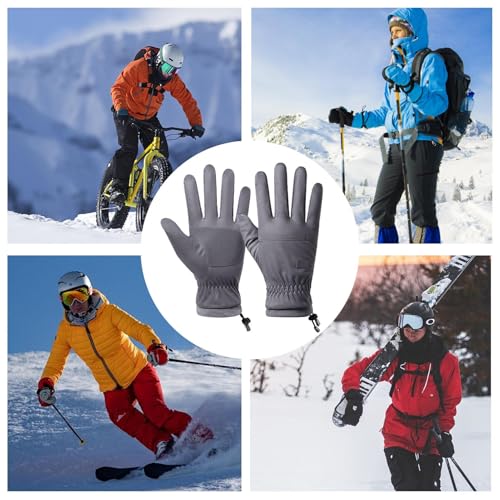 Gants chauffants USB femme : moufles électriques coupe-vent ergonomiques - 4