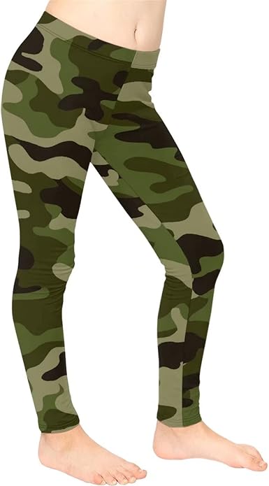 SEANATIVE Girls Stretch Leggings Summer 