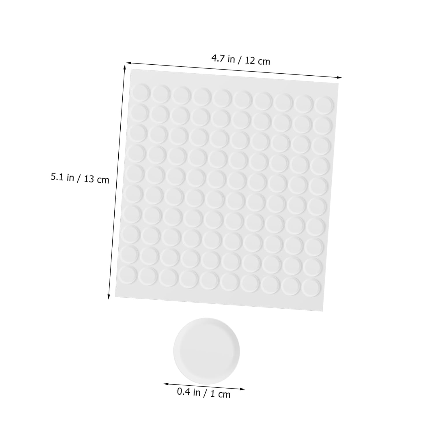 600pcs Round Self Adhesive Dots Tape Glue Sticks for Wall Hanging Craft Adhesive Dots