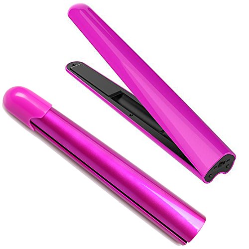 battery flat iron
