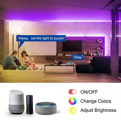 Volivo WiFi LED Strip Lights 65ft thumbnail 3