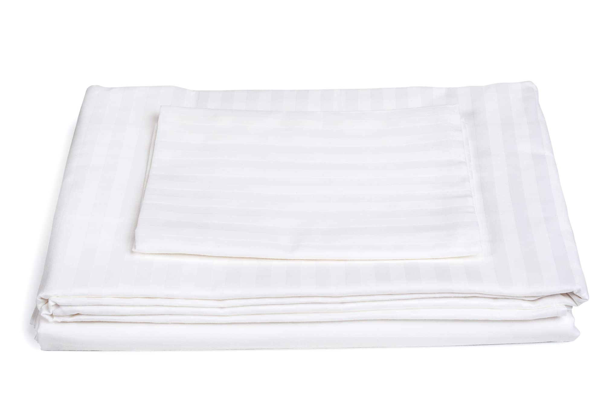 TextilDepot24 - Biancheria da letto a strisce da 20 mm, con chiusura a busta, 100% cotone