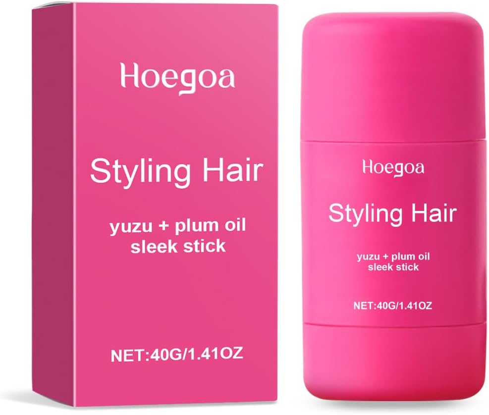 KASTWAVE Hair Wax Stick, Slick Back Stick for Hair Flyaways & Frizz, Long Lasting Hair Styling, Suitable for Daily, Live Show, for Women & Girls