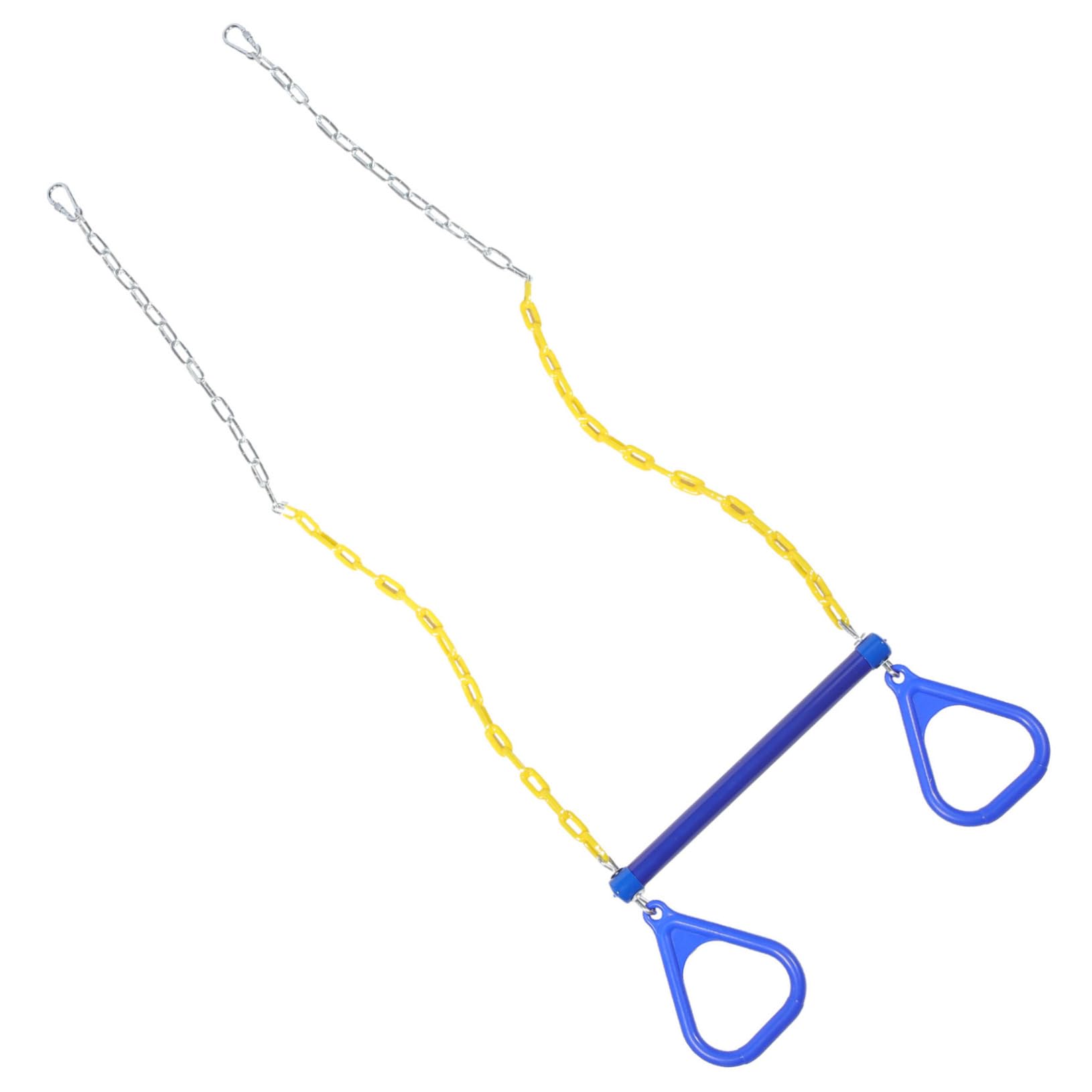 KICHOUSE Plastic Fitness Ring Swing Gymnastic Ring for Children Smooth Touch for Full Body Workout